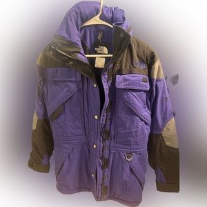 The North Face Vintage 90’s extreme gear jacket Small Size 6 W/hood EUC